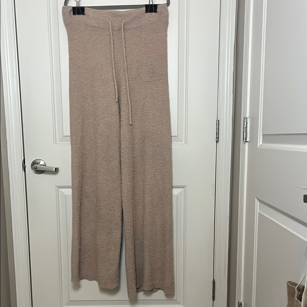 Thread & Supply Tan Wide Leg Lounge Pants